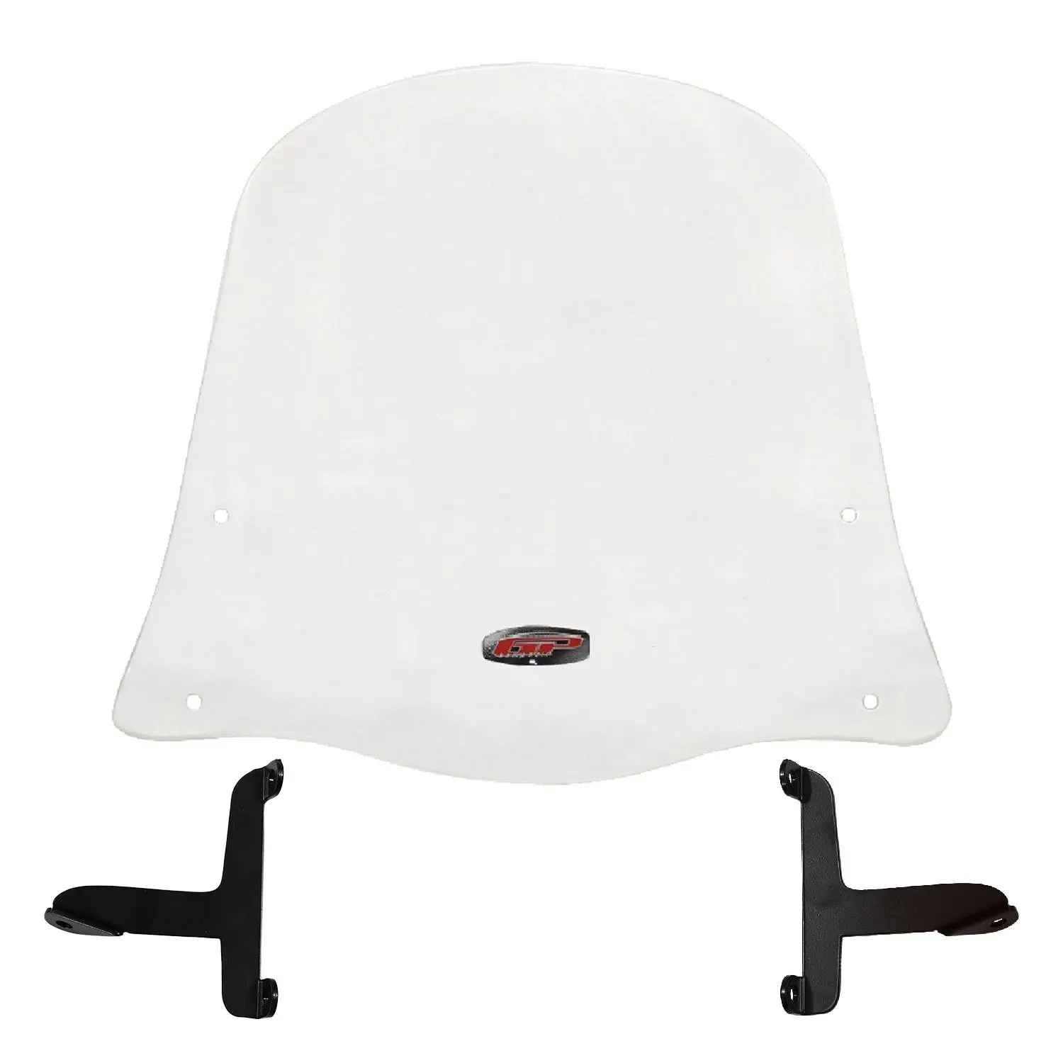 

GP Composite For Scooter Universal 2020 Compatible Windshield Windscreen Transparent 42 cm
