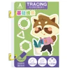 Copybook Practice Drawing Book Learning Children Magical Tracing Workbook Reusable Calligraphy Toddler Montessori Drawing Toy 6
