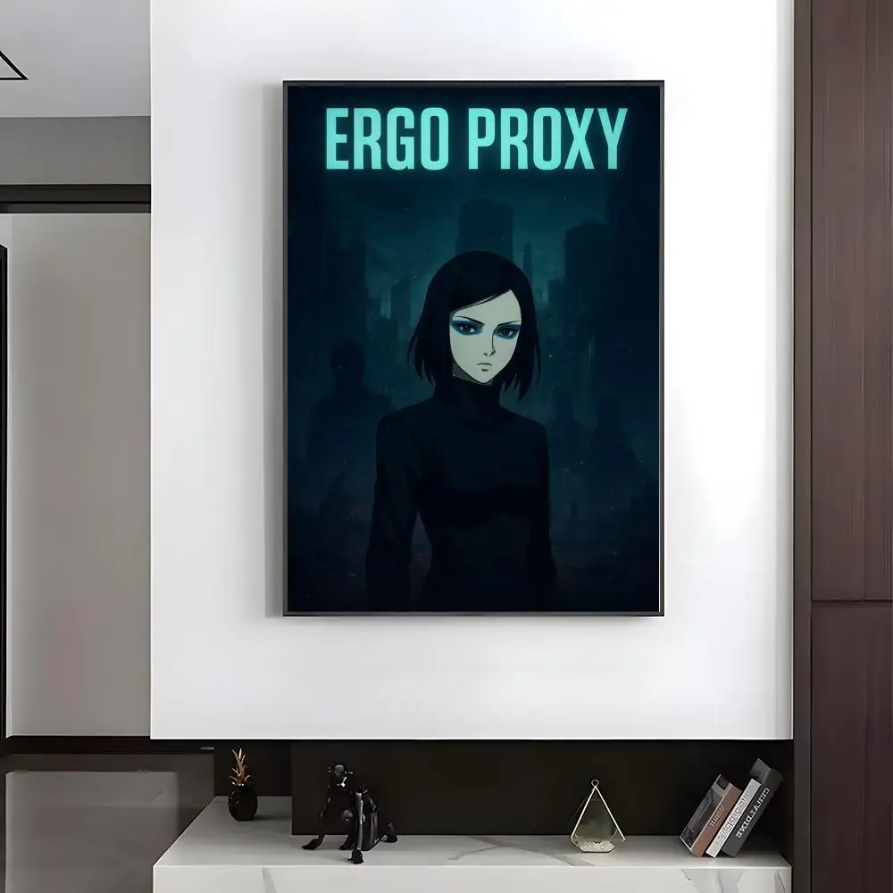 Cyberpunk Anime E-Ergo Proxy Poster - Stylish Wall Art