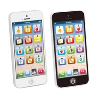 Kid Children Simulation Phone Baby Musical Early Educational Toys English Learning Cellphone with Light Sound Mobile Vocal Toy 1