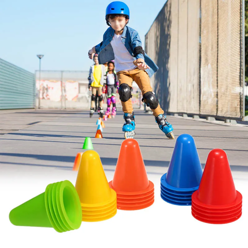 Training Cones Soccer Cone Sports Training Cones Roller Skates