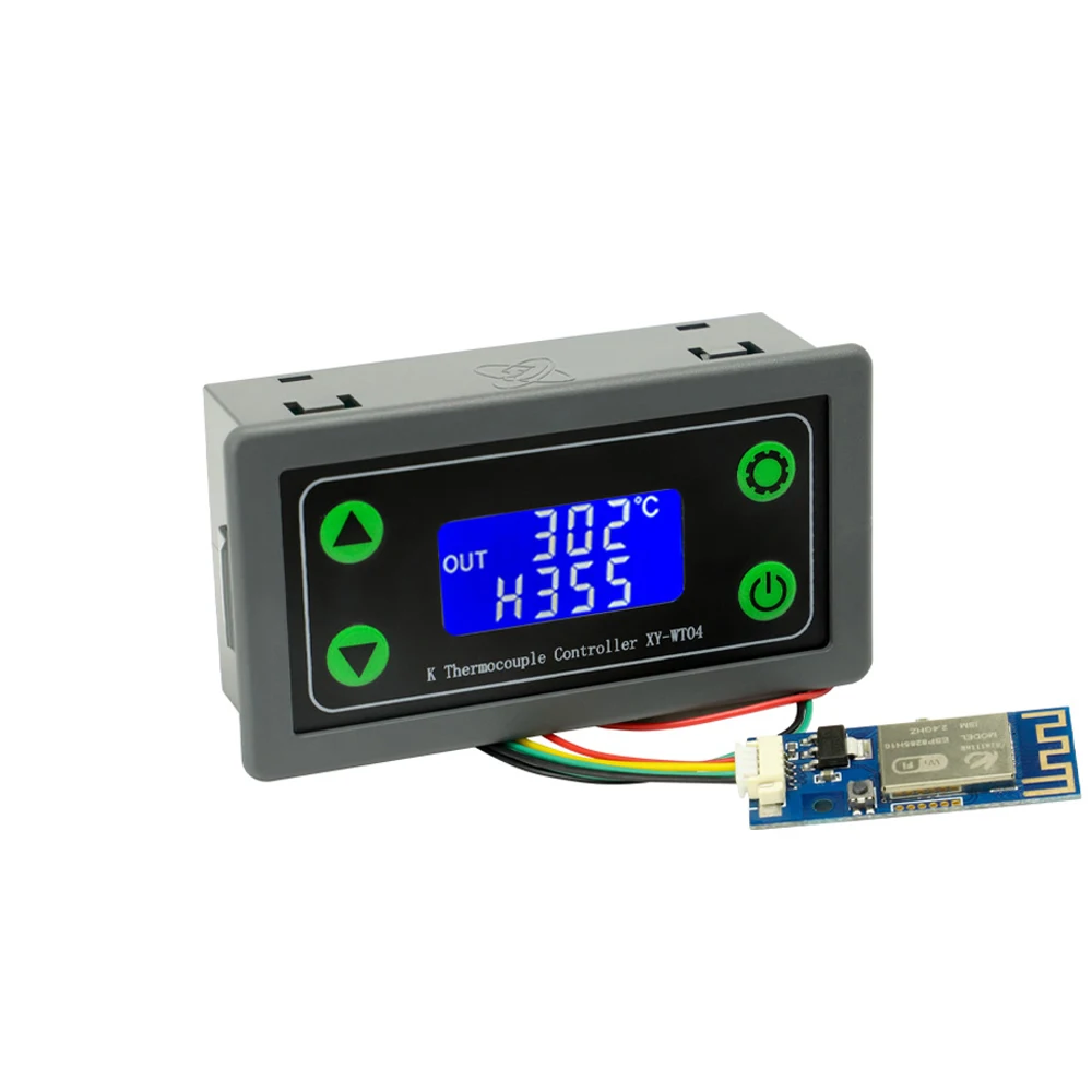 

XY-WT04 K-Type Thermocouple High Temperature Digital Thermostat -99~999℃ WIFI Remote Temperature Controller Smart Thermostat