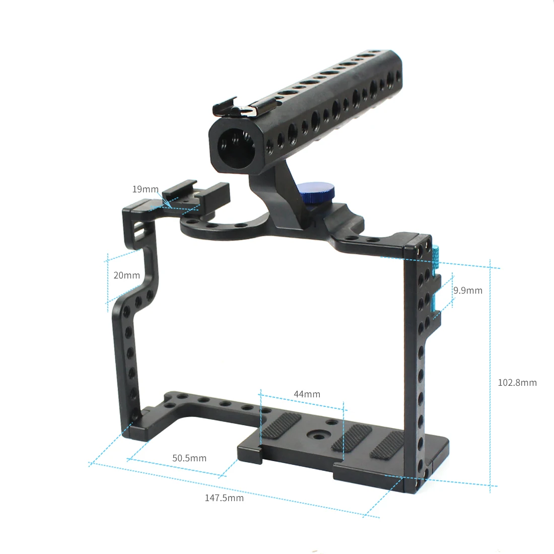 Camera Cage Rig GH3 GH4 GH5 Protective Housing Case Top Handle Grip for Panasoni