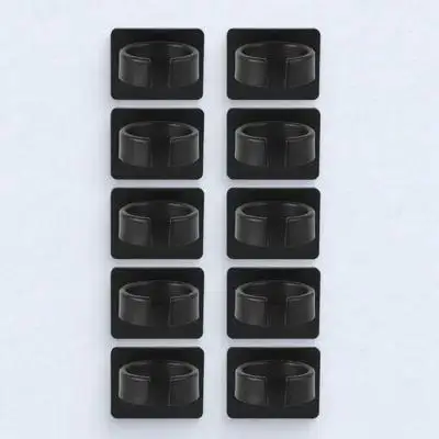 10Pcs 범용 마이크 클립 홀더 견고한 벽걸이형 마이크 브래킷 홈 오피스 녹음용 조절 가능한 데스크 스탠드