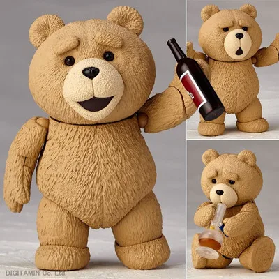 

Новинка, фигурка для шарнирной куклы Ted 2, удивительная фигурка Yamaguchi револьтеч No.006, кирпич Тедди, модель из ПВХ в упаковке, экшн-фигурка, игрушка в подарок