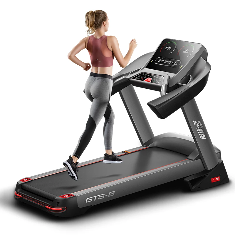 

homeuse treadmill in china treadmill with tv screen new design semi commercial treadmill with free YIFIT APP