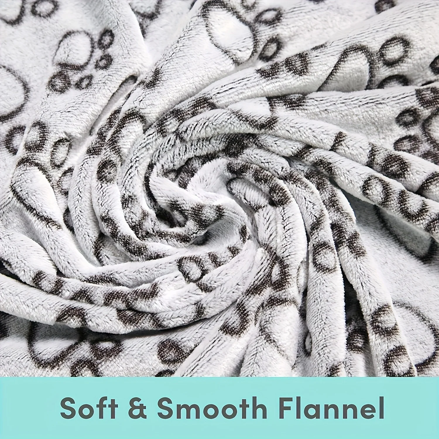 Soft Fluffy High Quality Pet Blanket Cute Cartoon Pattern for Cat Dogs