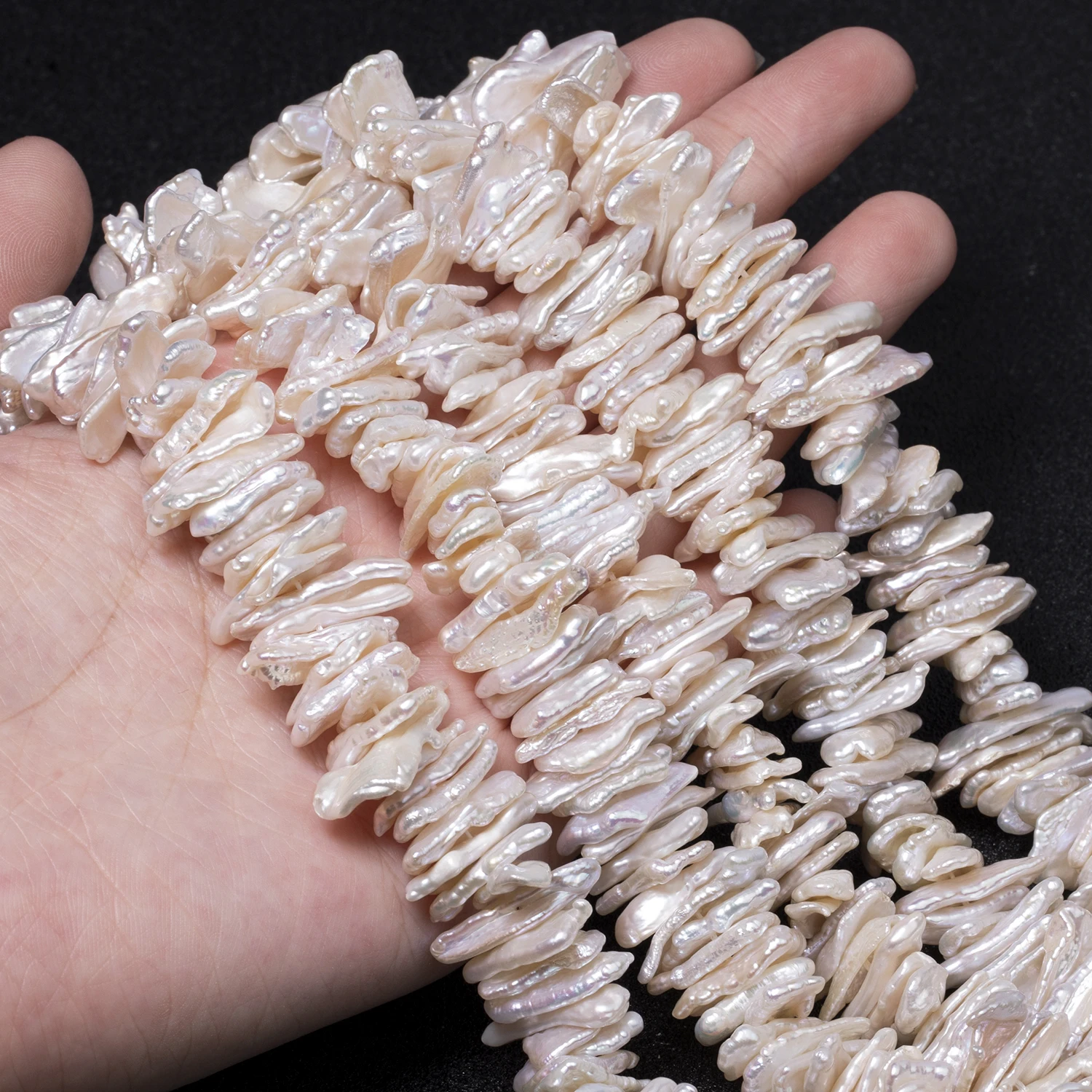 20 stücke 4-20mm Barock Natürliche Süßwasser Perle Unregelmäßige Form Lose Spacer Perlen Für Schmuck Machen DIY party Geschenke Zubehör