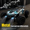 1:16 75KM/H or 50KM/H 4WD RC Car with LED Remote Control Cars High Speed Drift Monster Truck for Kids Vs Wltoys 144001 Toys 3