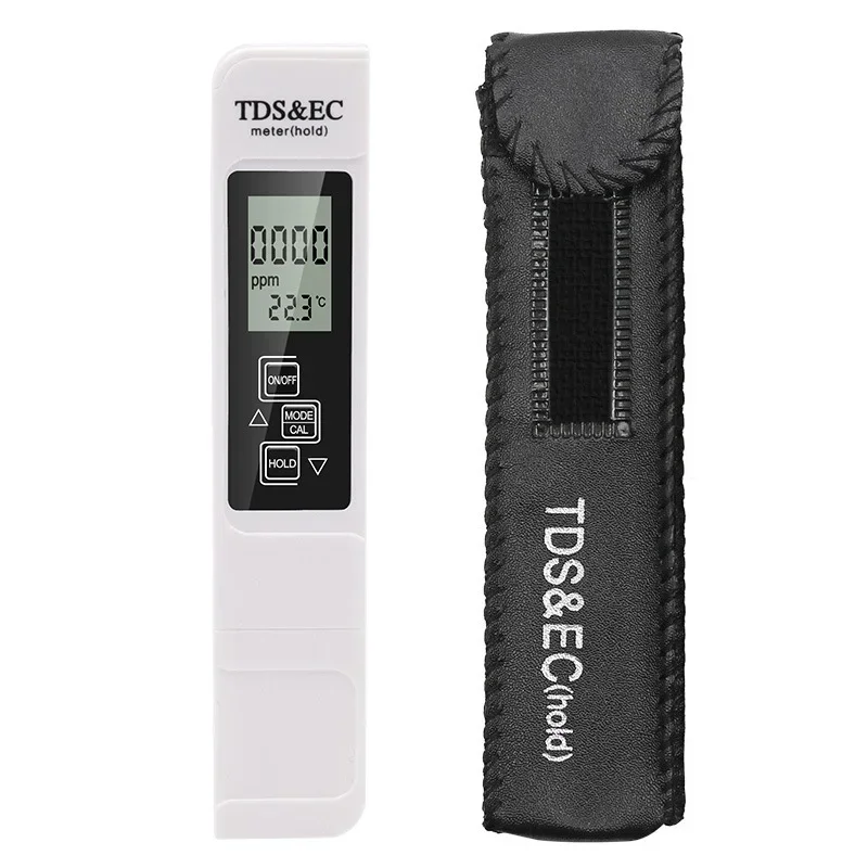 Professional 3 In 1  Tester Water  Meter TDS EC Temperature Meter Digital LCD Water Testing Pen Purity Filter Water Quality 5