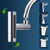 Three Level Waterfall Universal Faucet Extension Device Vegetable Washing Splash Proof Device Rotatable Convenient Bathing 2