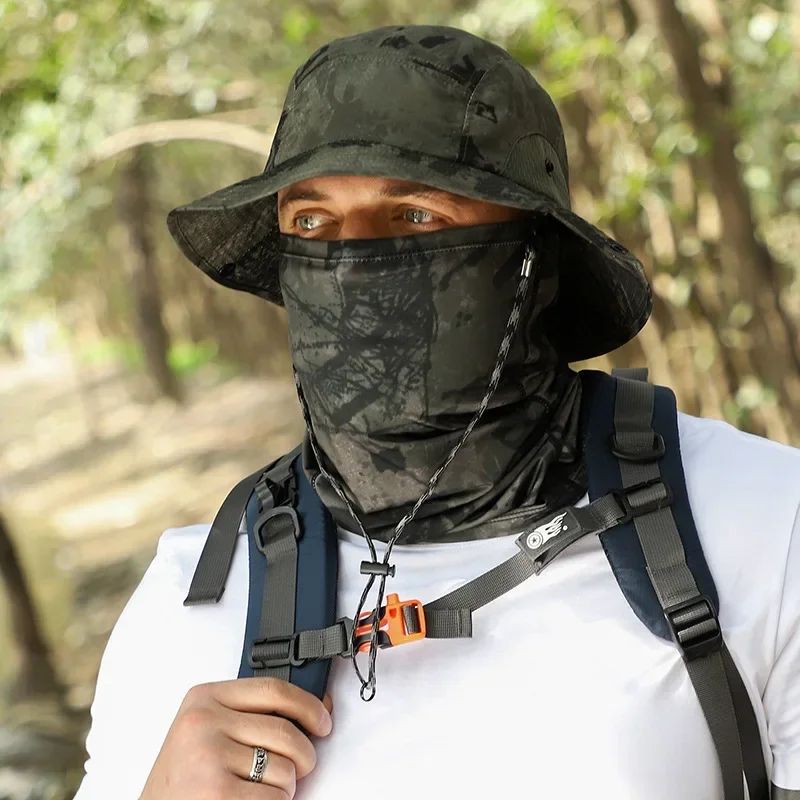 60-65cm XXL Big Head Hat Men Lightweight Sunscreen Quick-drying Sun Bucket Hats Summer Outdoor Jungle Fisherman Cap sun hats,sun hat,fisherman hat,bucket hats,sunscreen hats,camping hats