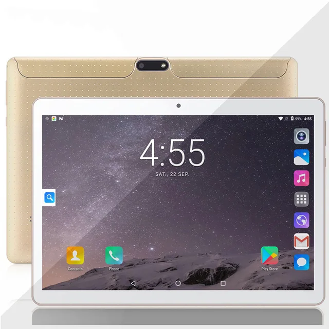 Tablet PC 10.1 Inch Tablets Android 9.0 Google Certified Quad Core 2GB RAM 32GB ROM 3G Phone Call Dual SIM WiFi 2