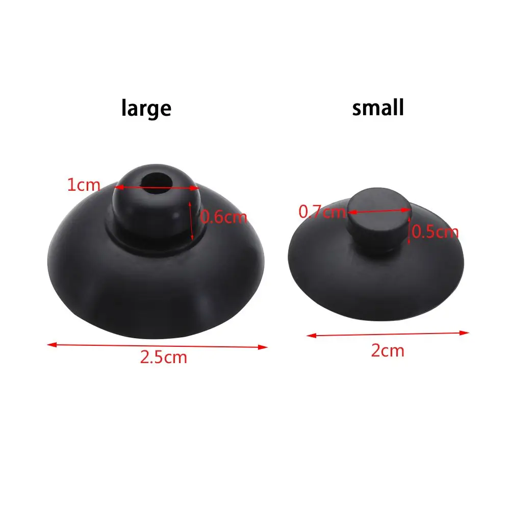 10pcs Practical Water Pump Fish Tank Tool Sucker Airpump Fixed Tube Holder Suction Cup Clip 6