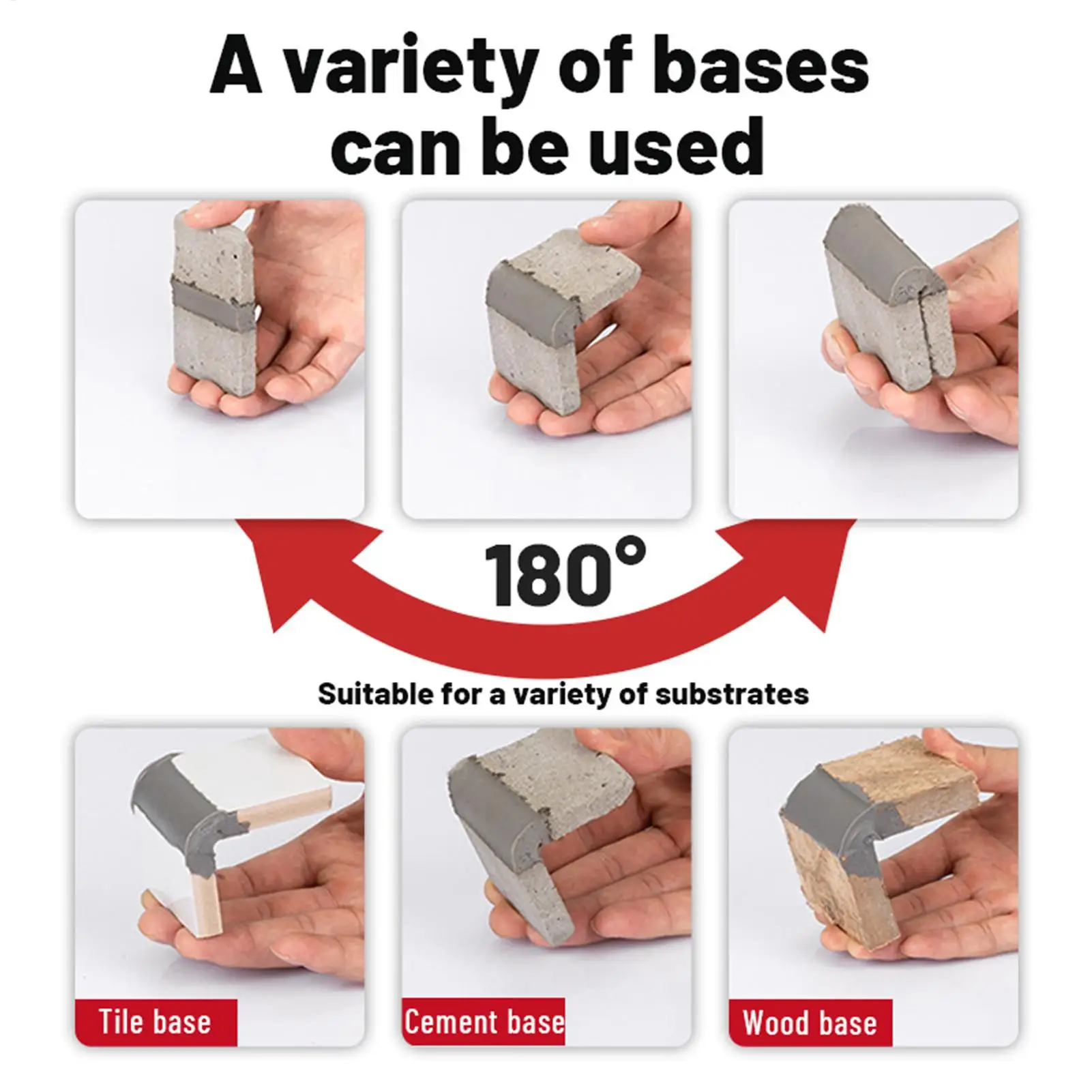 500ml Driveway Crack Filler Concrete Crack Repair Patch Asphalt Crack Filler Concrete Repair Asphalt Patch Cracked Tile Filler