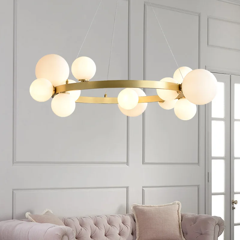 Simple Chandeliers Indoor Lighting Hanging Lamp Cord Adjustable Creative Home Decoration led chandelier ceiling chandelier