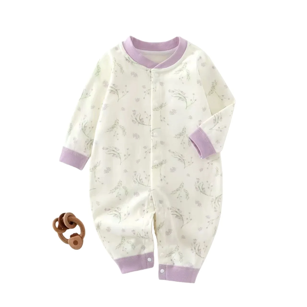 Autumn Baby Clothes Newbron Spring 100 Cotton Underwear Newborn Onesie Romper Long Sleeve Loungewear Outfit Bodysuit & One Piece