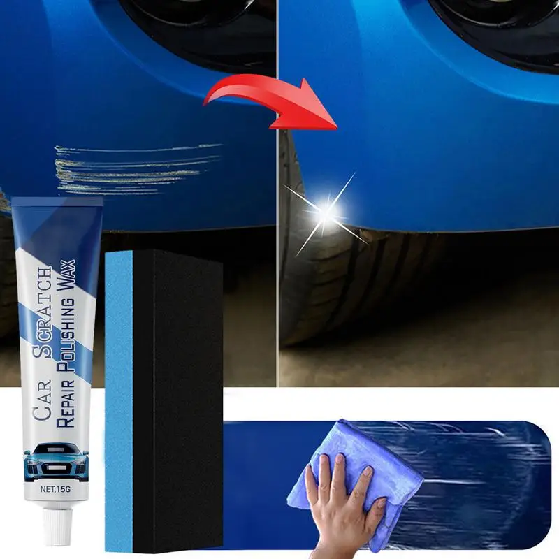 Car Scratch Wax 27g Protective Ceramic Car Scratch Repair Wax  Auto Body Grinding Compound Anti Scratch Wax Auto Polish