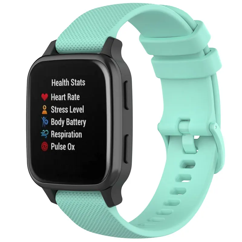 Versatile 20mm Silicone Watchband - Premium Replacement Wristband Strap