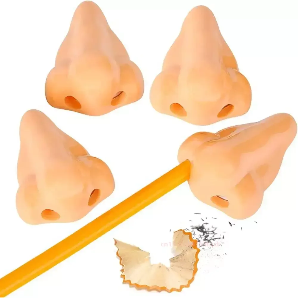 Nose Pencil Sharpeners Funny Pencil Cutting Tools School Supplies Student Stationery Classroom Teacher Rewards Gift