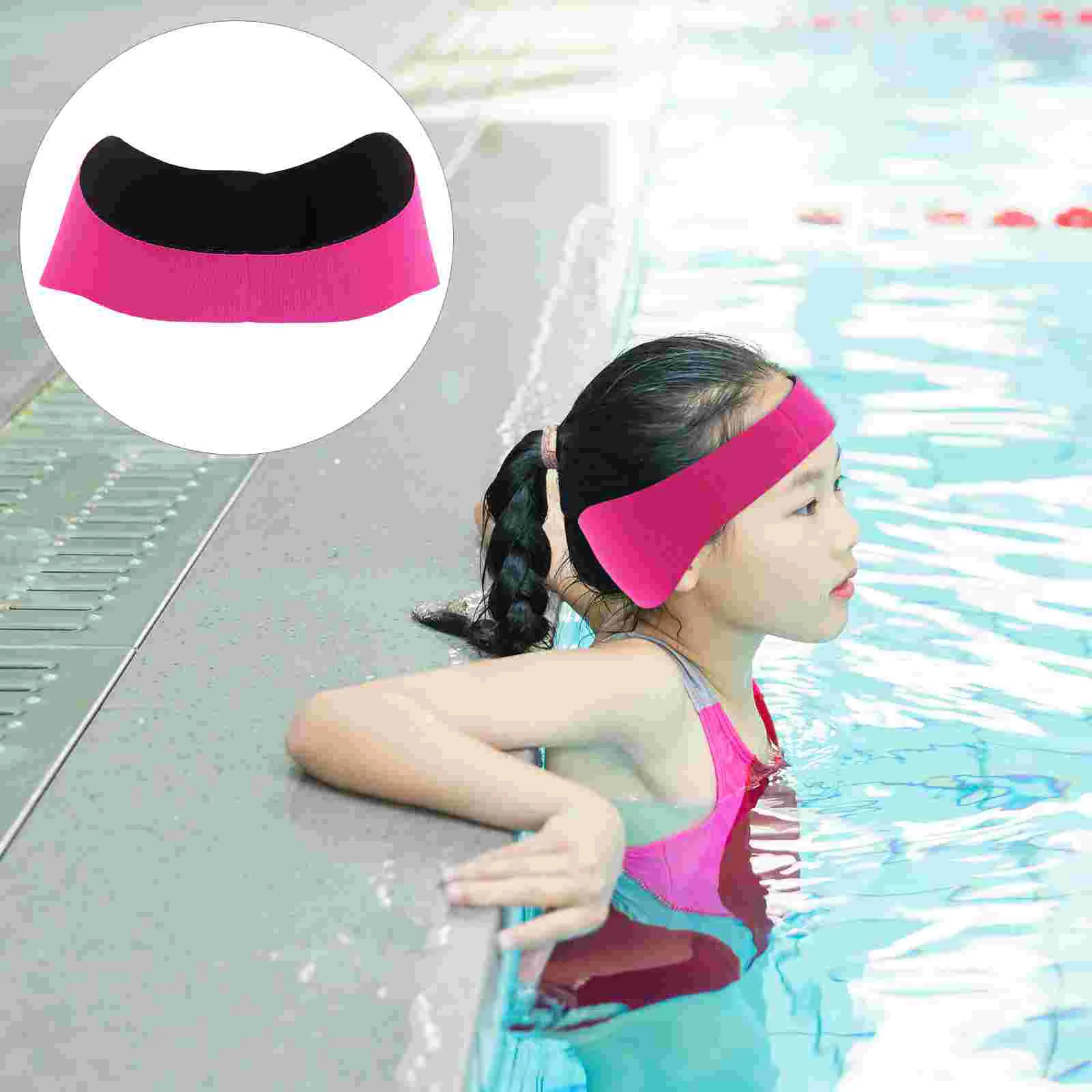 

Swimming Ear Protection Belt Men Headbands for Ears Bathing Cover Diving Fabric