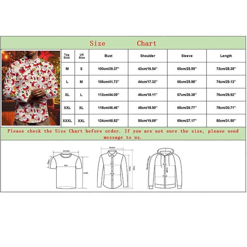 Рисунок 6 - Мужская Рождественская рубашка Санта Клауса Гавайи