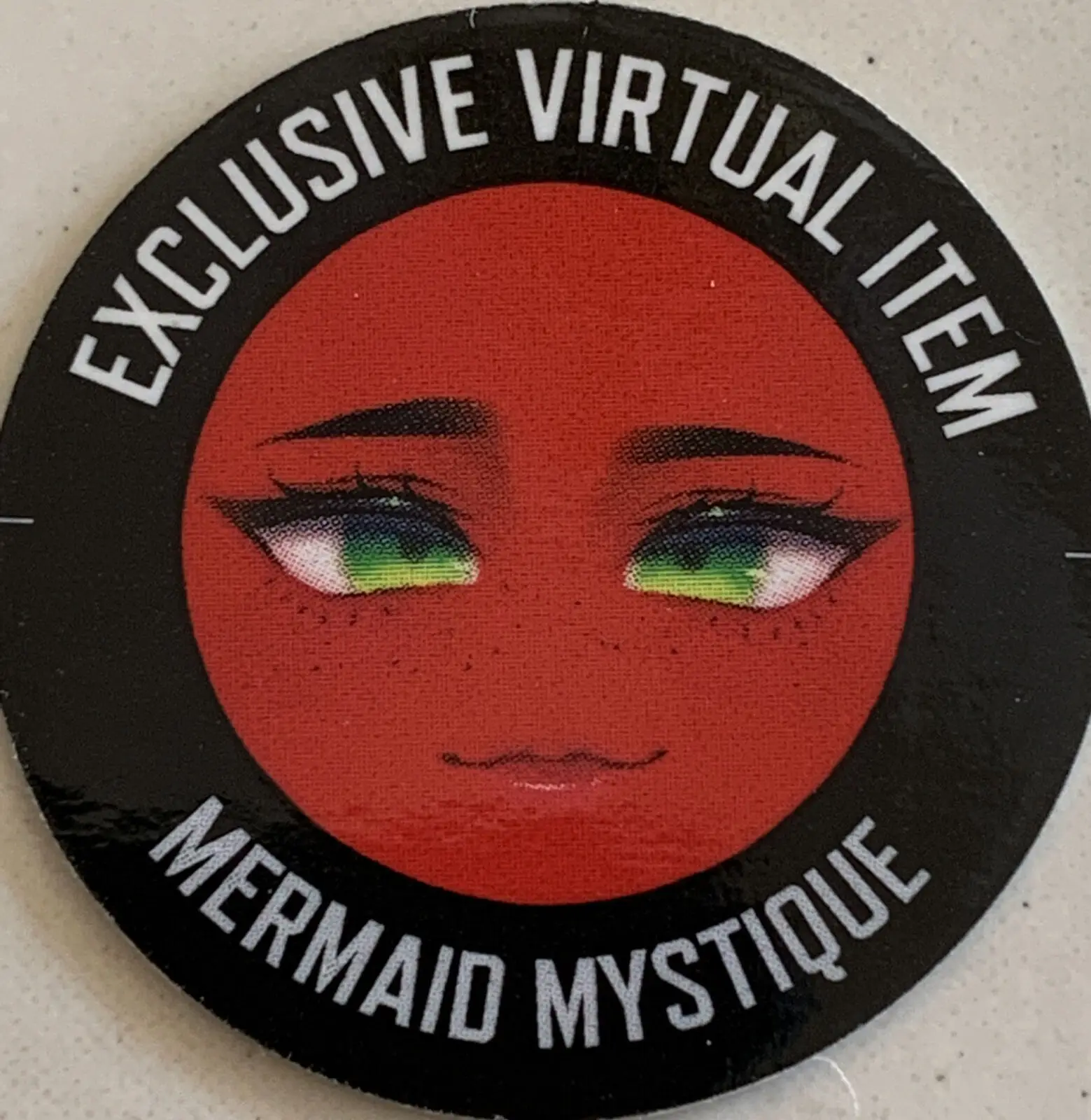Face code collection card virtual items Starry face Friendly Wink face Mermaid Roblox Isabella digital delivery collectible cards game cards animation game cards anime cards anime trading cards
