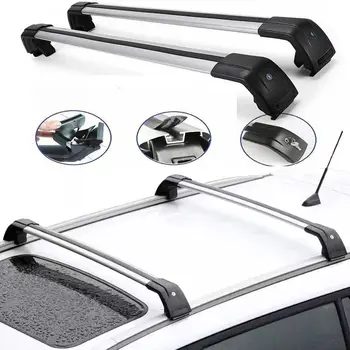 기아 세도나 카니발 KA4 2021 2022 2022 용 2 피스, 잠글 수 있는 루프 레일 랙, 수하물 캐리어화물 크로스바 크로스바 홀더