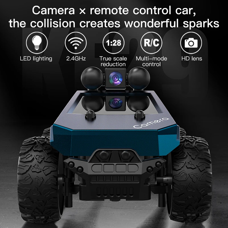 1:28 RC HD Camera FPV WIFI Mini Remote Stunt Car With LED Lights APP Control Racing Cars Toy For Kids&Adult_voghion.com