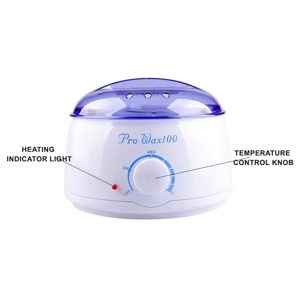 Wax Heater for Hair Removal Paraffin Heater Waxing Beans Depilatory Epilator Warmer Wax-melting Pot