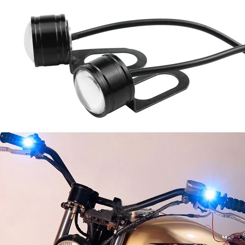 

Motorcycle Lamp Ghost Fire Color Lamp Refitted Light Accessories Universally Infohawk Pedal LED Mirror Front Flash Rogue Lights