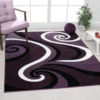Modern Swirls Carpet for Living Room Home Decor Sofa Table Large Area Rugs Anti-slip Hallway Balcony Rugs Bedroom Floor Mat 4