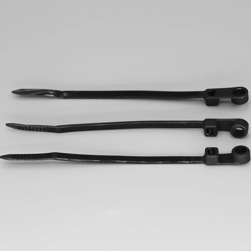 100Pcs 3/4/5*100/150/200/250mm Plastic Nylon 케이블타이 Screw