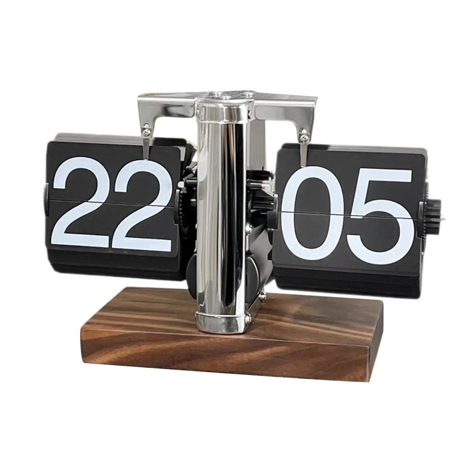 Flipping Clock Retro Desk Clock Flip Desk Clock Retro Mechanical Flip Clock for Bedroom Desktop Living Room flipping clock retro desk clock