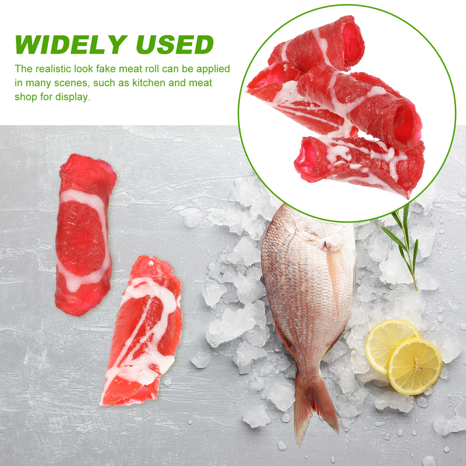 Рисунок 4 - Имитация рулона мяса