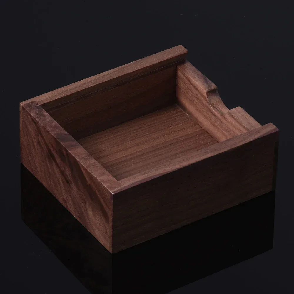 4.13x3.74x1.46inch Wood Box Free Engraving Name Maple Square Wooden Storage Box for Jewelry Or Collect Accessories Wood Decor 3
