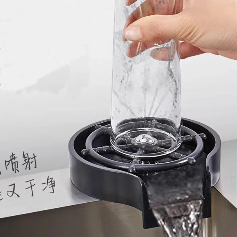 Deluxe High-Pressure Glass Rinser