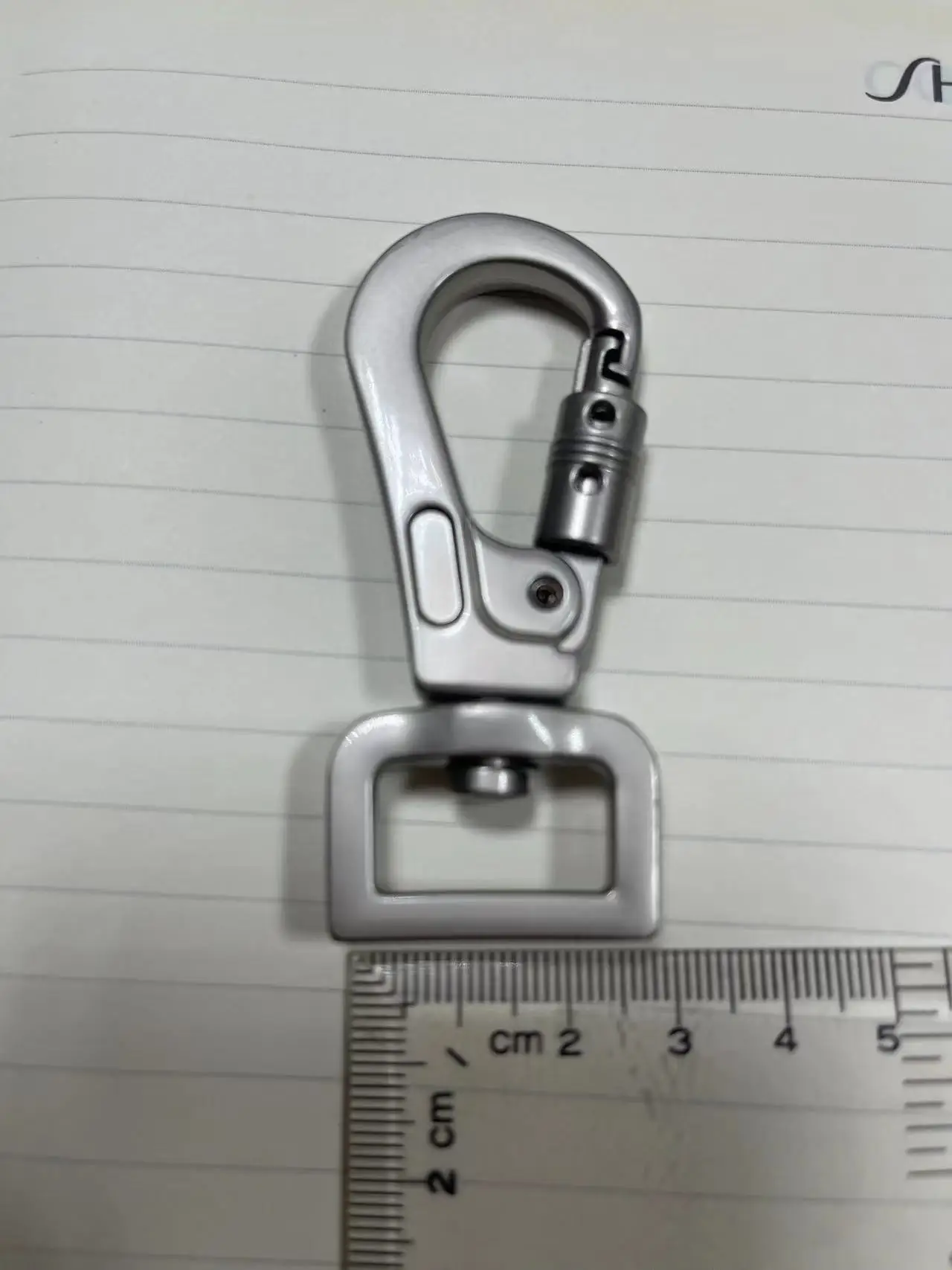 Swivel Clasps Snap Hook D Ring Lobster Clasp Claw Swivel Buckle with D-Ring Metal Lobster Clasps Hooks for Bags, Purse, Dog Coll