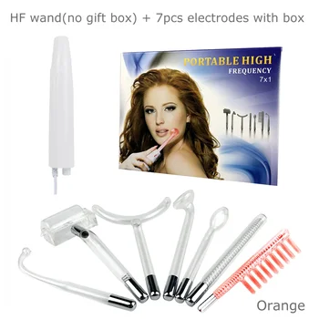 7 Electrode Tubes Beauty Machine Ozone High Frequency Wand for Face Hair Eye Massage Face Care Skin Care Device for Women&Men 2