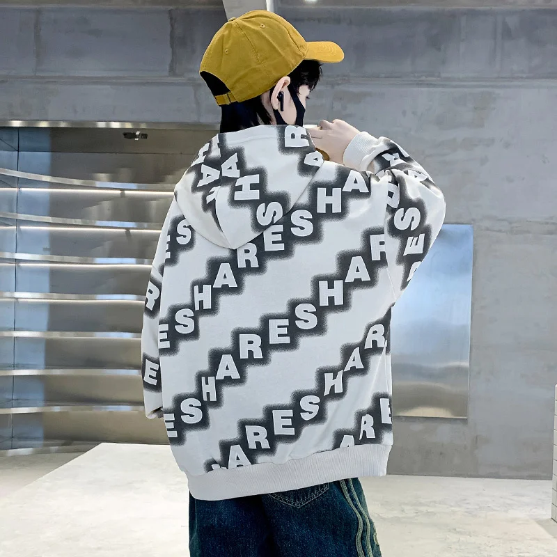 Boys Hoodies Spring Autumn Young Children's Clothes Long Sleeve Kids Pullover Hooded Sweatshirts Tops for Boys 5 To 14 Years Old - 5