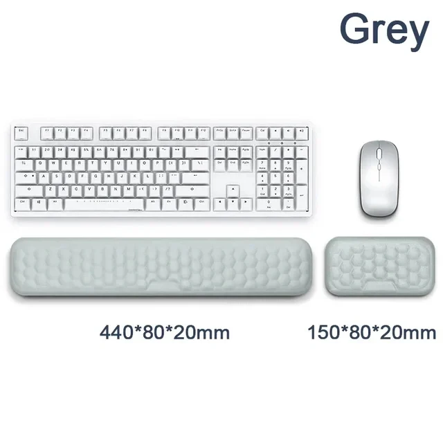 Ergonomic Memory Foam Gaming Desk Wrist Rest Pad