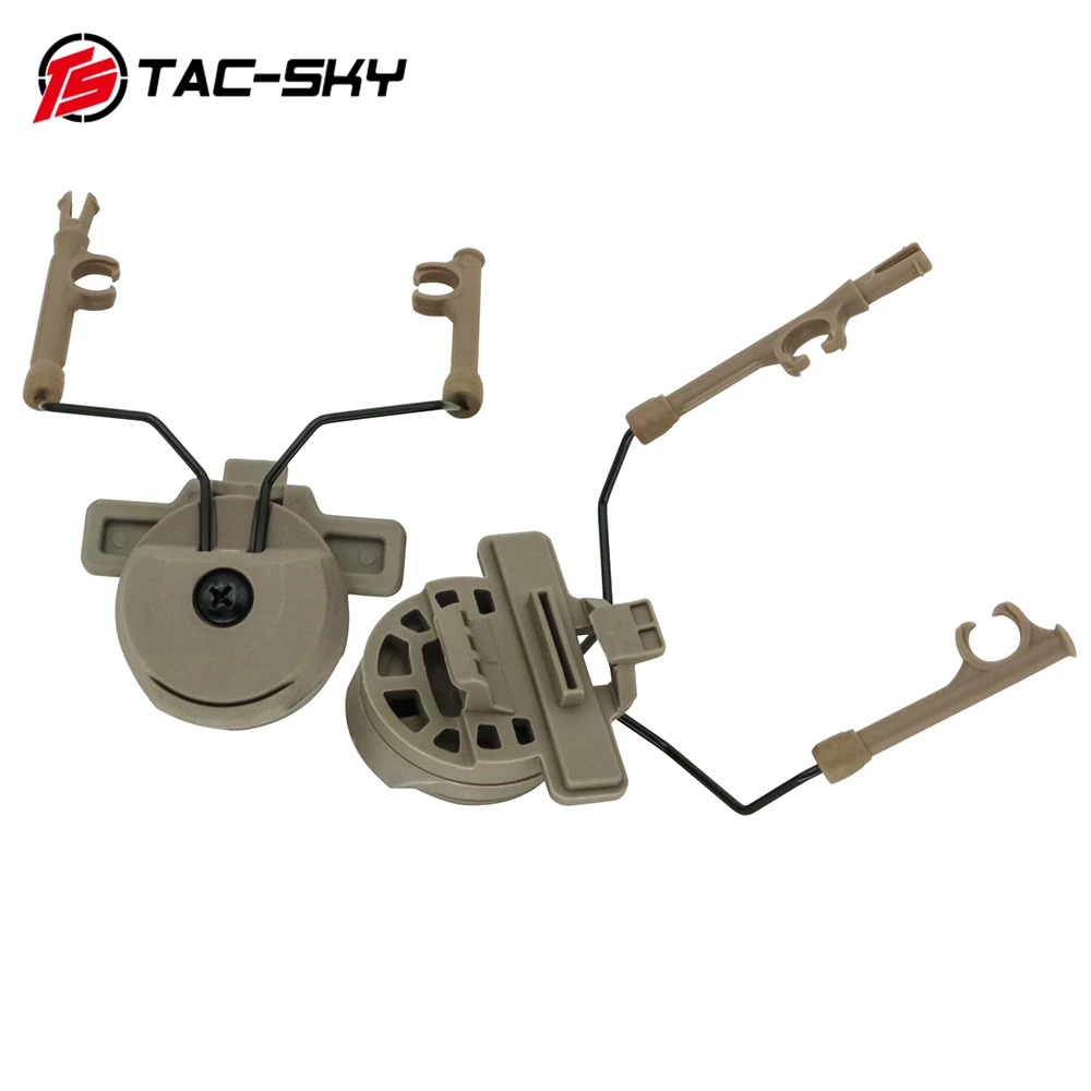 TS TAC-SKY WENDY Rail Adapter compatible with Comtech I II III headset For Team Wendy Rail 2.0 3.0 Helmet