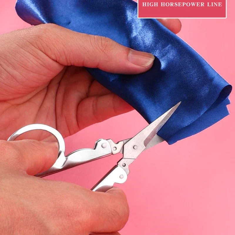 Scissors Sharp Embroidery Scissor Thread Tailor Blade Emergency Mini Foldable Folding Scissors Pocket Travel Small Crafts Travel