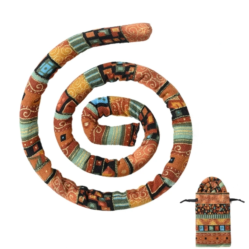 

Аксессуары для дредов, украшение для волос, мягкая гибкая повязка на голову, подарок для женщин