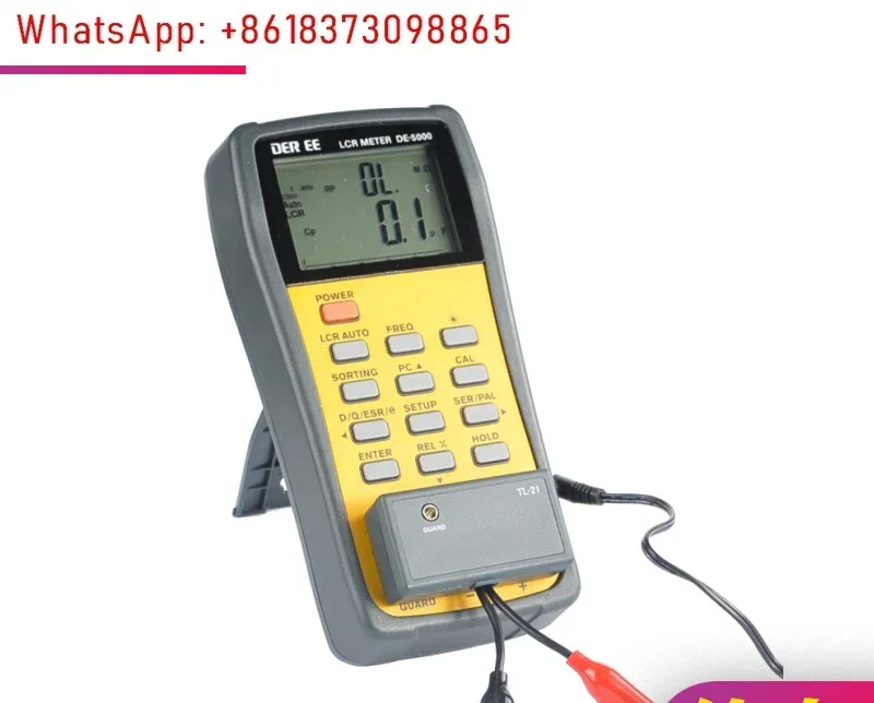DE-5000 高精度 LCR メーターテスターインダクタンス抵抗容量メーター