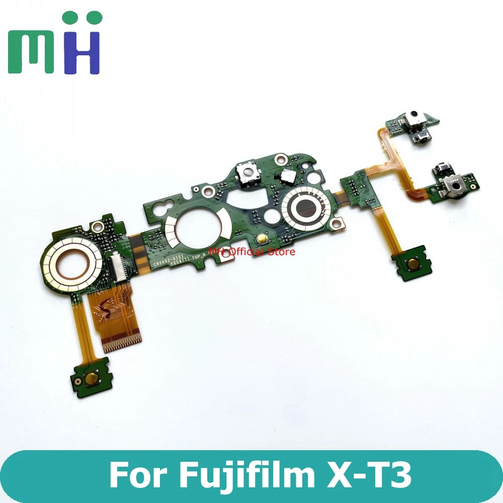 Top Cover Mode Dial Button Connect Flex Cable FPC Power Switch Shutter Release Board PCB For FUJI Fujifilm X-T3 XT3