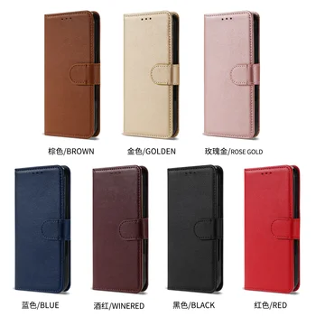 Flip Wallet Protect Cover for Xiaomi Redmi 12 10 10A 10C 9 9A 9C 9T 8 8A 7 7A 6A 5 5A POCO M3 X3 X5 Pro NFC PU Leather Case