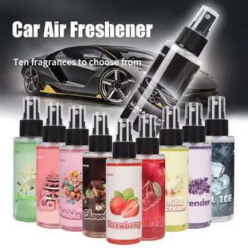 Car Mounted Fragrance Spray Car Flavoring Car Air Hand Spray Perfume Long-lasting Fresheners Auto Aromatherapy Car Deodorant 1