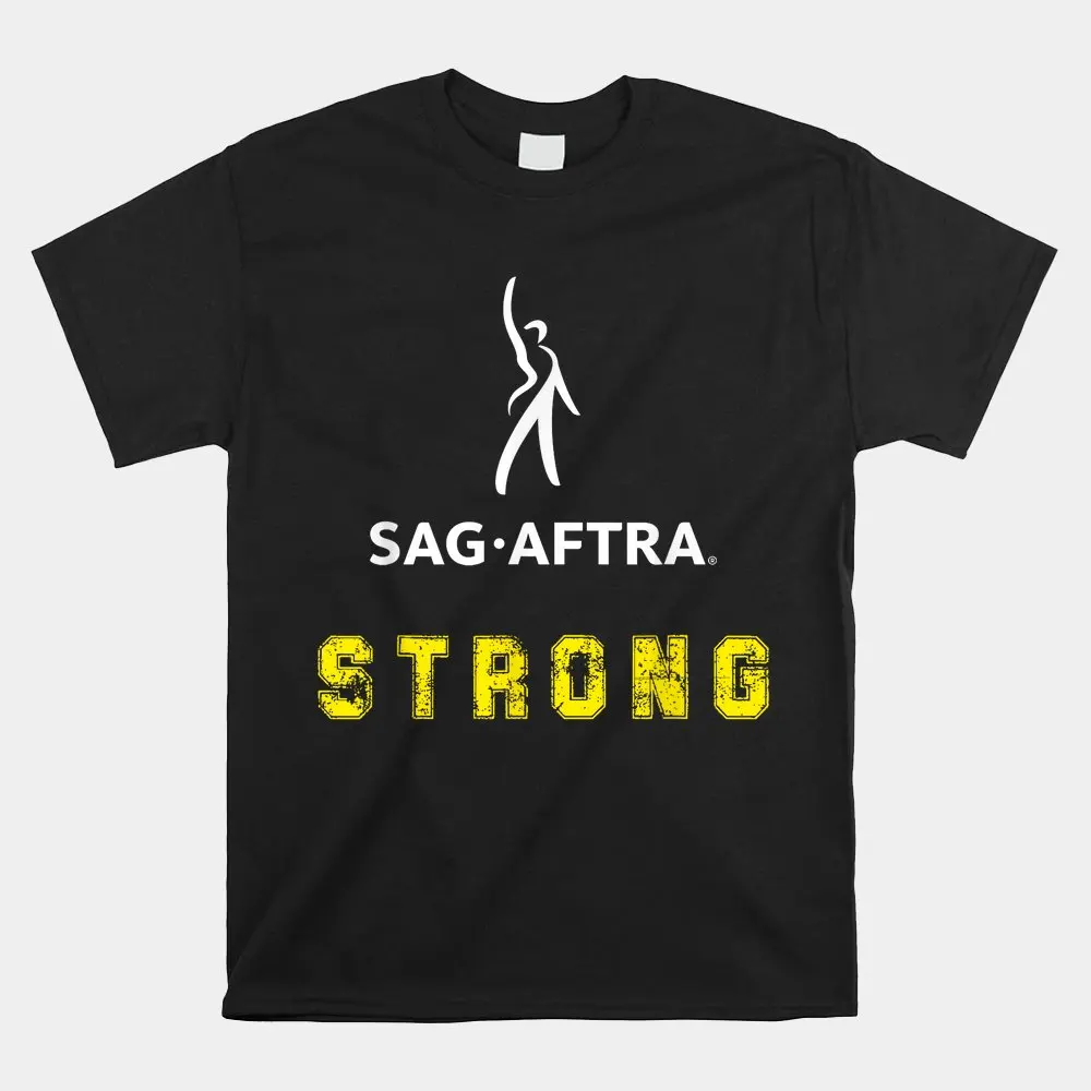 

Haunt Reaper Men T Shirt Sag Aftra Strong Shirt Tees Tops Short Sleeves Clothing