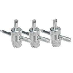 Four - in - One Tyre Valve Core Wrench and Screwdriver Tool (3PCS)